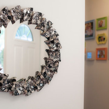 Hand Crafted Mirrors for the Entry