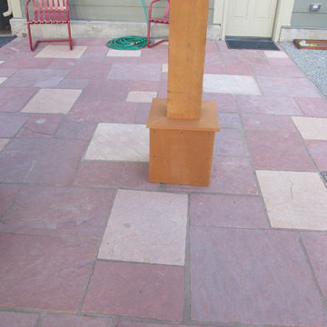 Outdoor living space / Patio Cover / Pergola with roof / Cedar post and beam