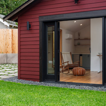 Backyard Studio French Doors