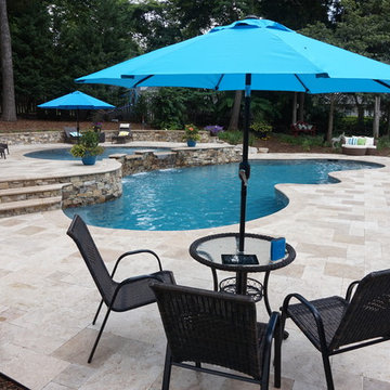 High Point, NC Backyard Pool