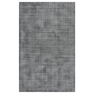 Alora Decor Apex 5' x 7'6" Abstract Gray/Grey Hand Loomed Area Rug