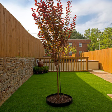 Garage and Landscaping