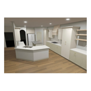 Sanders Kitchen 3D Design Rendering
