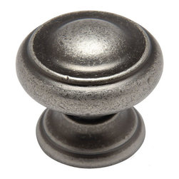 Cosmas - Cosmas 3317WN Weathered Nickel Cabinet Knob - Cabinet And Drawer Knobs