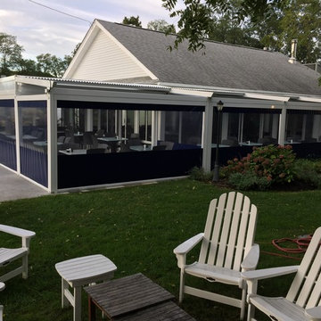 Retractable Restaurant Pergola - East Marion, NY