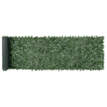 VEVOR Artificial Faux Ivy Leaf Privacy Fence Screen w/ Mesh Backing, 39"x158"