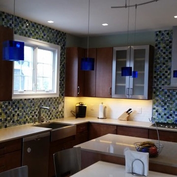 Seaside Glass Kitchen