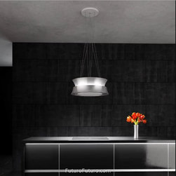 24&Prime; Arena Inox Island Range Hood - Range Hoods And Vents
