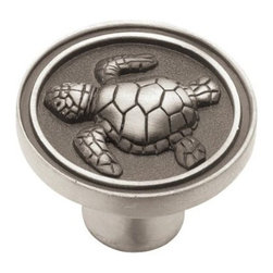 Liberty PBF656-BSP-C 35mm Turtle Cabinet Hardware Knob - Cabinet And Drawer Knobs