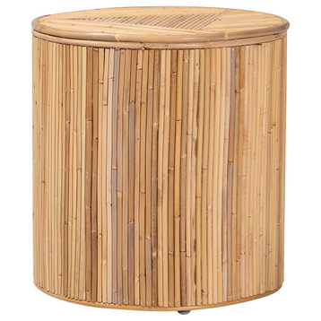 Iqra Natural Rattan End Table