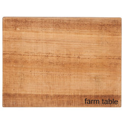 Farmhouse Serving Dishes And Platters “Farm Table” Serving Board