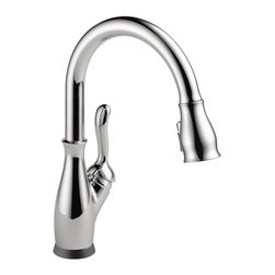Leland&reg; Single Handle Pull-Down Kitchen Faucet with Touch2O&reg; and ShieldSpray&reg; Te - Kitchen Faucets