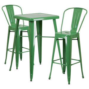 Ford Genuine Parts Game Room Combo 2 Bar Stools And Table Contemporary Indoor Pub And Bistro Sets By Trademark Global