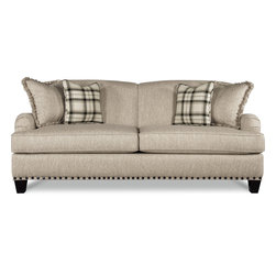 York Premier Sofa by La-Z-Boy shown in Dove - Products