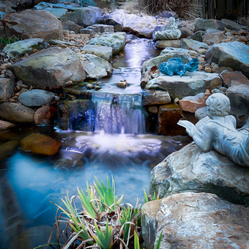 Water Feature with Lighting System