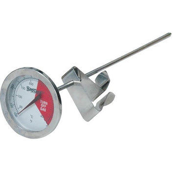 Bayou Classic 5020 Stainless Steel Cooking Thermometer, 5"
