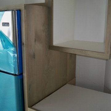 Alder/Walnut Kitchen cabinetry build
