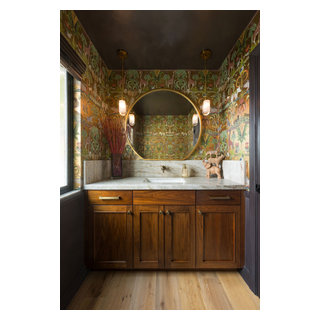 Powder Room - Transitional - Powder Room - San Diego - by Design Studio ...
