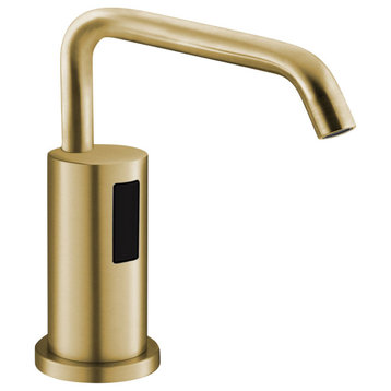 Fontana Brushed Gold Automatic Sensor Deck Mounted Liquid Soap Dispenser