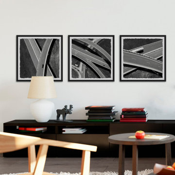 Highway Exchanges Triptych