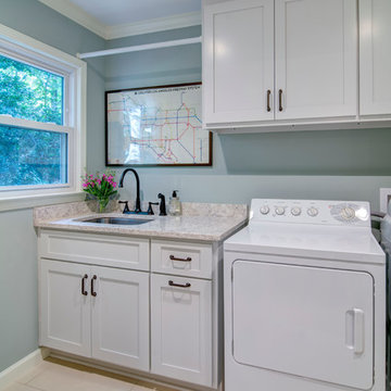 Master Bathroom, Laundry & new back entrance