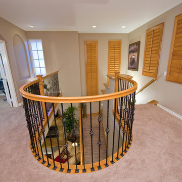 Ladera Ranch -  Curved Railing Loft Addition