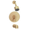 Symmons Dia Tub and Shower Faucet Trim Kit, Wall Mounted, Brushed Bronze