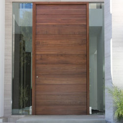Modern Pivot Front Door - Front Doors