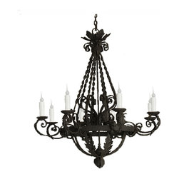 Hand Forged Iron Chandelier Designs - Products