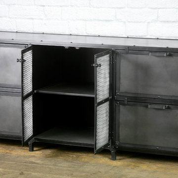 Industrial File Cabinet, Vintage Industrial File Drawers, Industrial Office