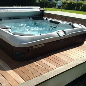 Completed Bullfrog Spa Installation (E. Hampton/NY):