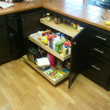 Custom Pull Out Shelves