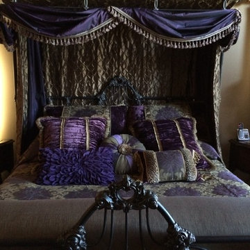 Drapery Treatments in a beautiful Holmdel house