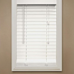Home Decorators Collection White 2-Inch Faux Wood Blind - Window Blinds