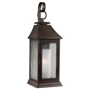 1-Light Outdoor Sconce, Heritage Copper
