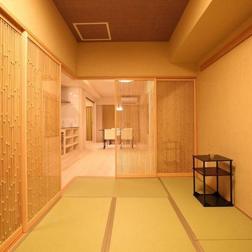 晒竹柾割建具