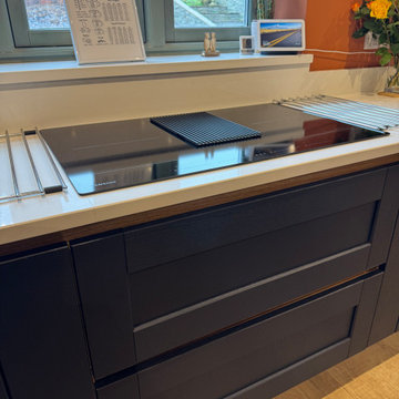 A Shaker-Style Kitchen With A Handleless Design