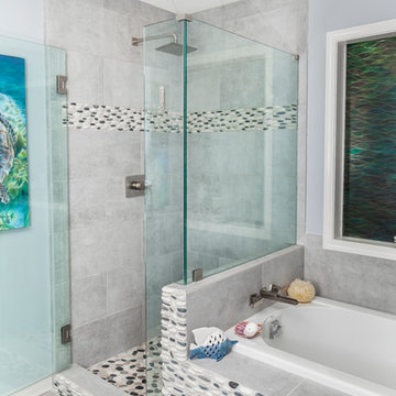 Coastal Inspired Master Bathroom