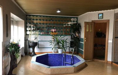 До и после: Превращение старой бани в зону спа в частном доме