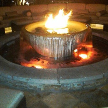 Landscape Fire Features in Dallas