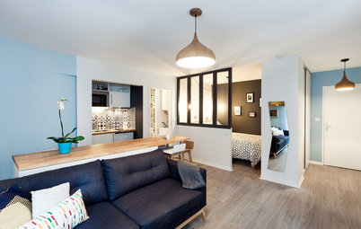 Avant/Après : Un studio scandinave de 30 m² gagne un espace nuit