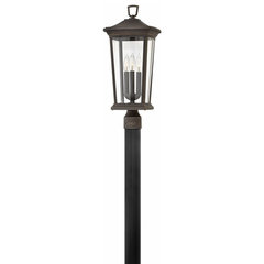 Hinkley 1161BK-LV Atwater 1-Light Black Outdoor Post