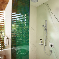 Axor ShowerSelect SoftCube Thermostatic 2-Function Trim - Tub And Shower Parts