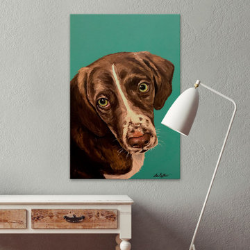 "I'm Sleepy" Painting Print on Wrapped Canvas