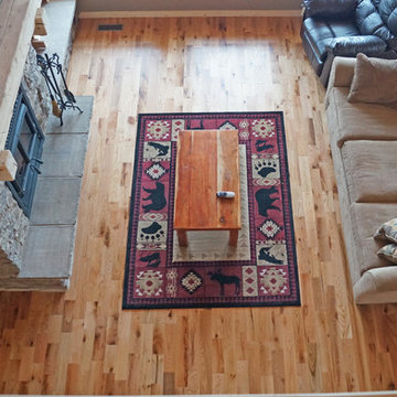 Red Oak Rustic 4" x 3/4" Solid Prefinished