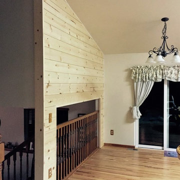 Pine Ship-lap wall