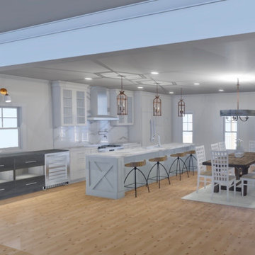 Cabinet design, floor plans & perspectives