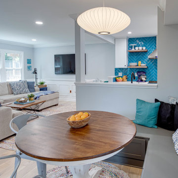 Transitional Barn Inspired Kitchen Springfield, VA