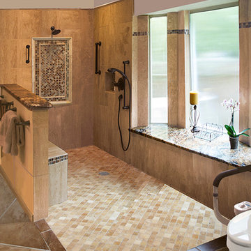 Universal Design Remodel Master Bath for Accessibility