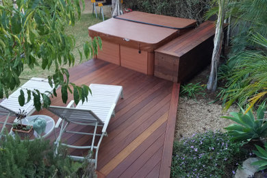 Island style deck photo in Santa Barbara